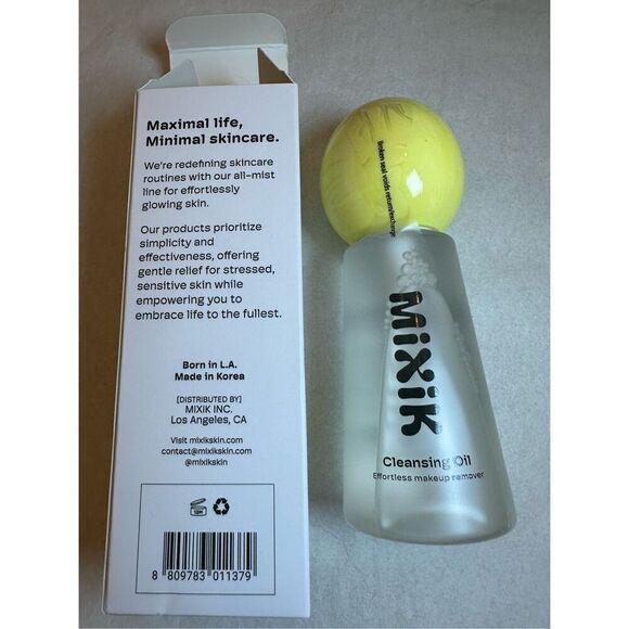 MIXIK Deep Oil Cleanser Spray  (80 ml (2.7 fl oz) Full Size) - Picture 3 of 5